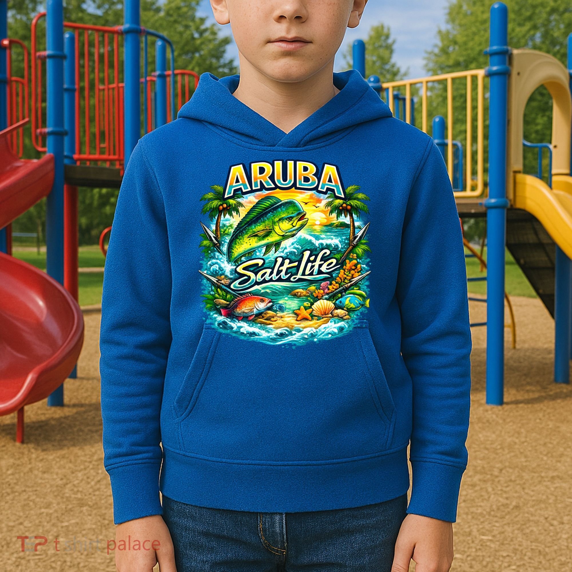 Aruba Salt Life Kids Hoodie