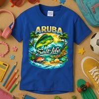 Aruba Salt Life Kids T-Shirt thumb 4