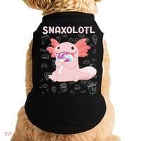 Axolotl Sweets Lollipop Snaxolotl Kawaii Axolotl Doggie Tank thumb 0