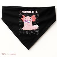 Axolotl Sweets Lollipop Snaxolotl Kawaii Axolotl USA-Made Doggie Bandana thumb 0
