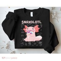 Axolotl Sweets Lollipop Snaxolotl Kawaii Axolotl Sweatshirt thumb 2
