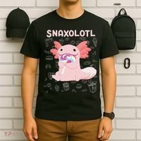 Axolotl Sweets Lollipop Snaxolotl Kawaii Axolotl T-Shirt thumb 6