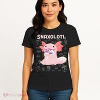 Axolotl Sweets Lollipop Snaxolotl Kawaii Axolotl Women's T-Shirt thumb 4