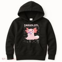 Axolotl Sweets Lollipop Snaxolotl Kawaii Axolotl Kids Hoodie thumb 0