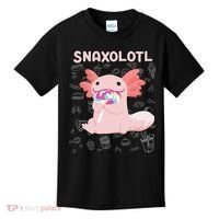 Axolotl Sweets Lollipop Snaxolotl Kawaii Axolotl Kids T-Shirt thumb 0