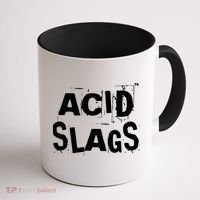ACID SLAGS Logo Coffee Mug thumb 1