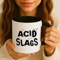 ACID SLAGS Logo Coffee Mug thumb 3