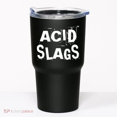 ACID SLAGS Logo Tumbler