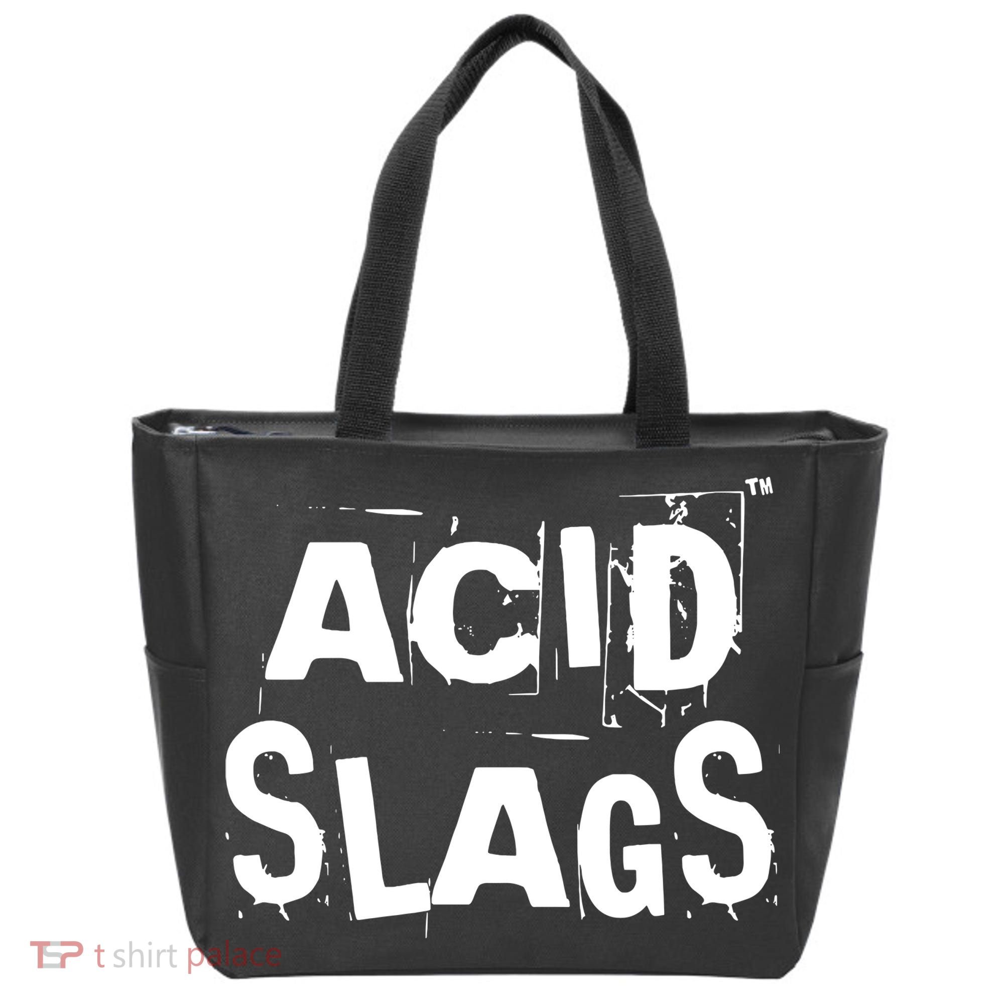 ACID SLAGS Logo Tote Bag