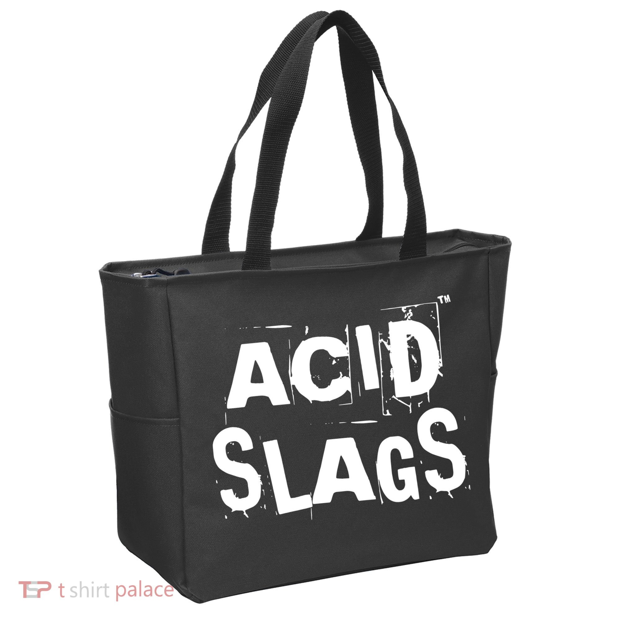 ACID SLAGS Logo Tote Bag