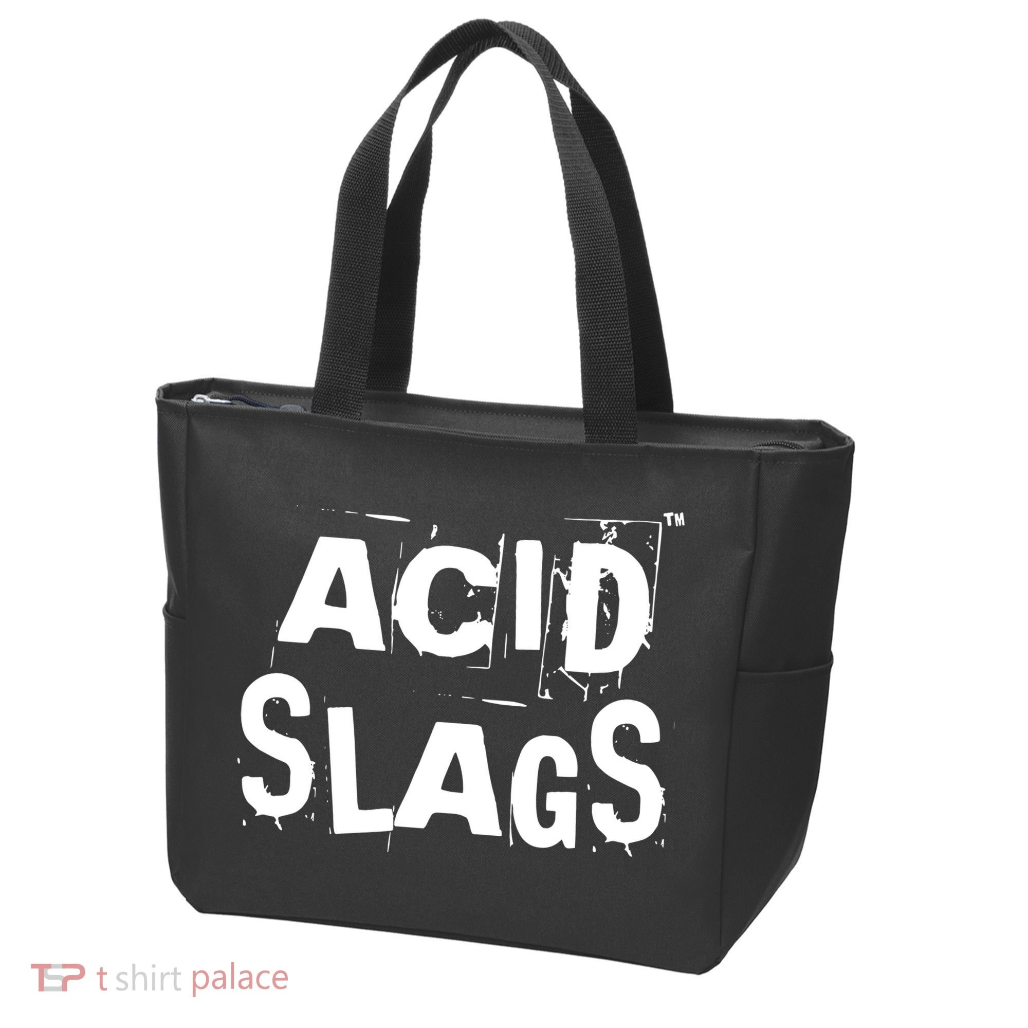 ACID SLAGS Logo Tote Bag