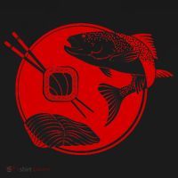 Anime Sushi Logo Salmon Sashimi Sushi Toddler Hoodie thumb 2