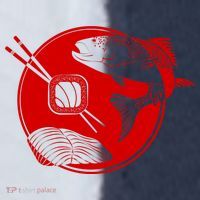 Anime Sushi Logo Salmon Sashimi Sushi Sport-Tek Competitor United Soccer Jersey thumb 4