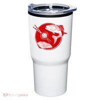 Anime Sushi Logo Salmon Sashimi Sushi Tumbler thumb 0