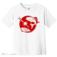 Anime Sushi Logo Salmon Sashimi Sushi Toddler T-Shirt thumb 0