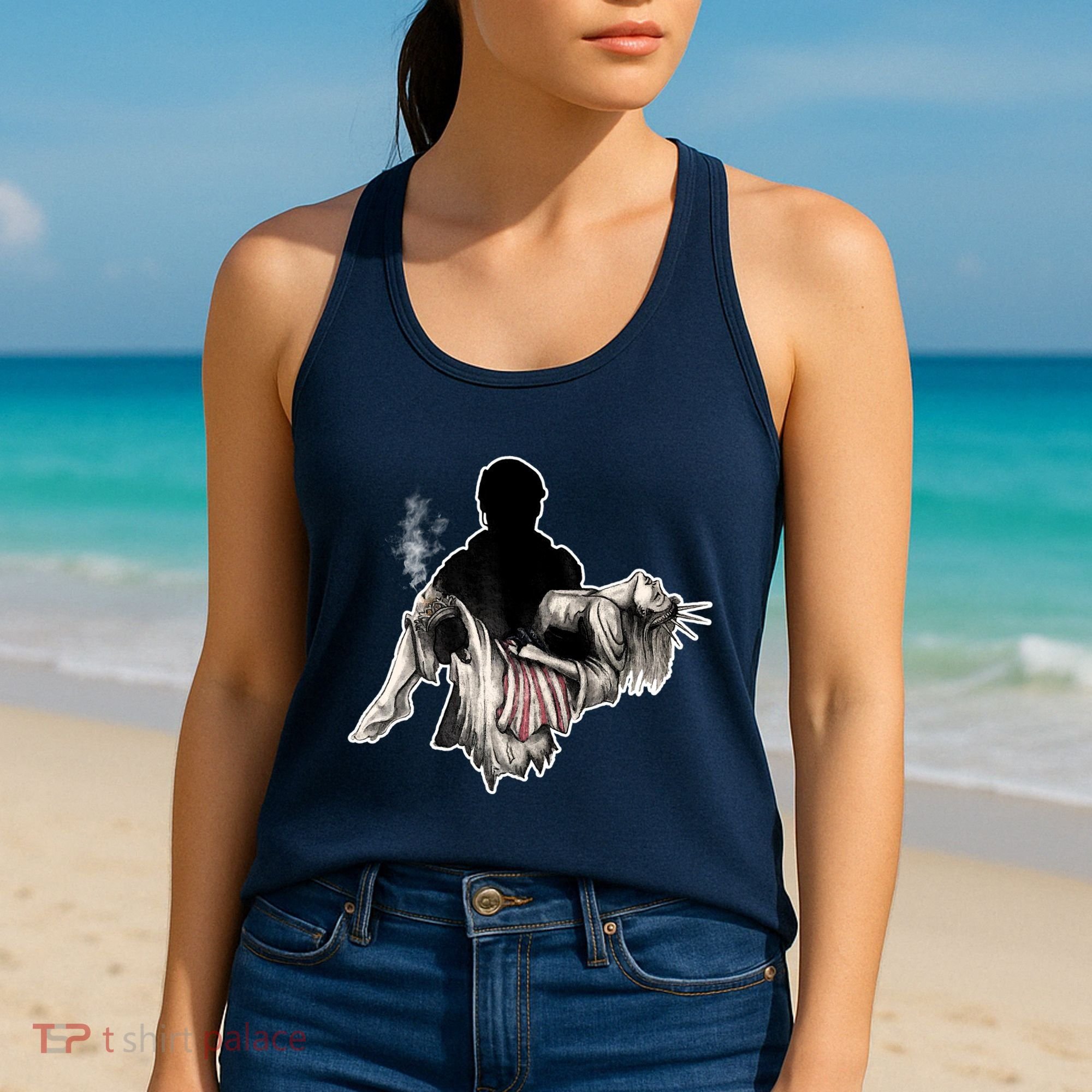 America Save Liberty Women's Tank Top
