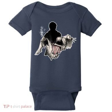 America Save Liberty Baby Bodysuit