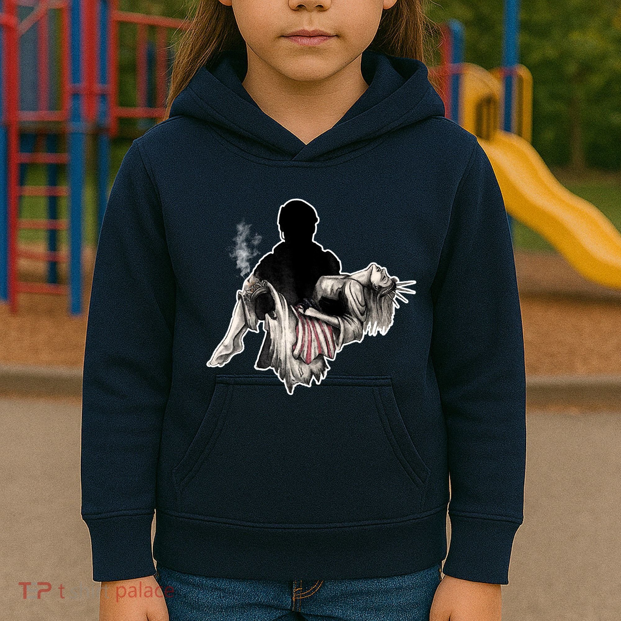America Save Liberty Kids Hoodie