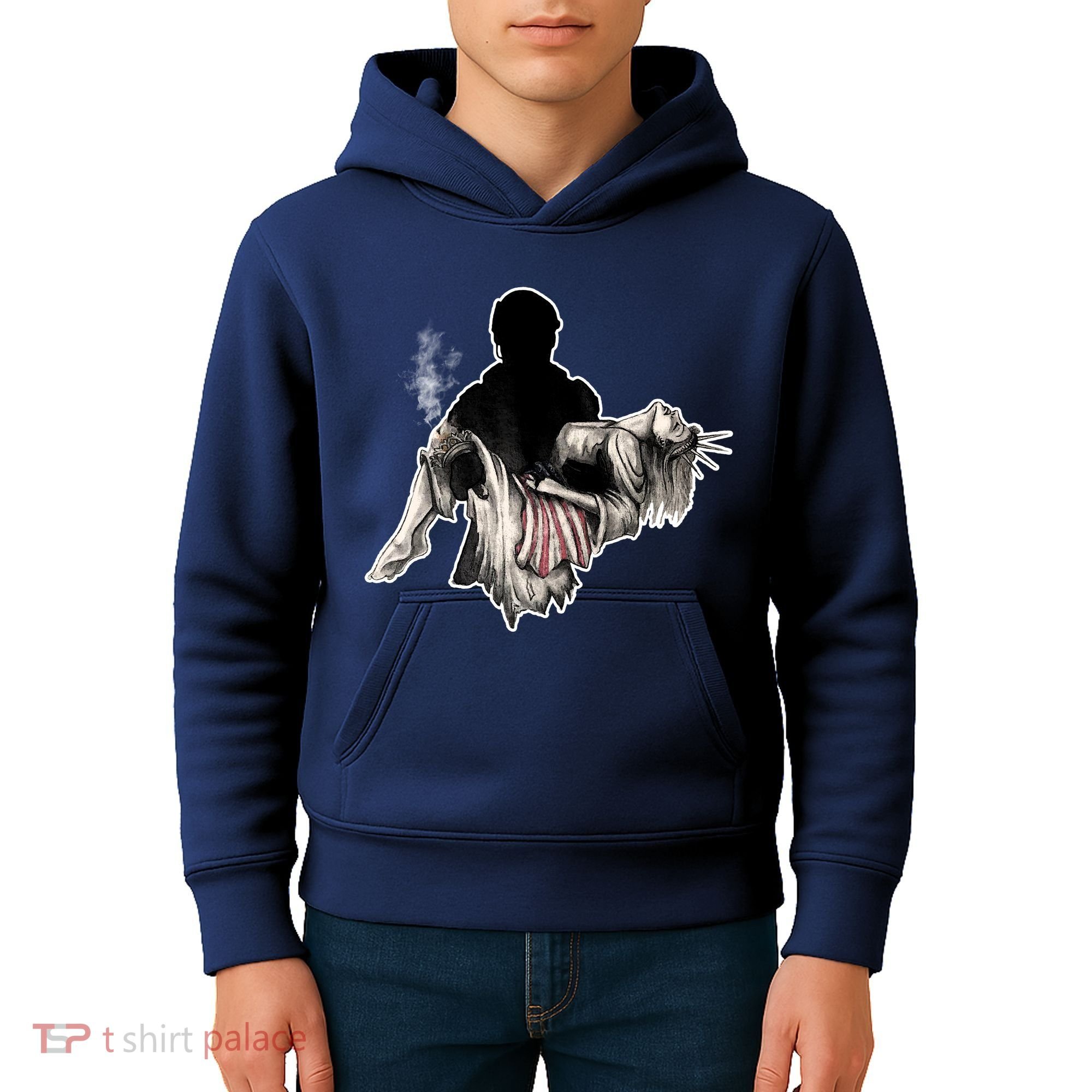 America Save Liberty Kids Hoodie