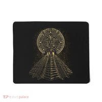 Ancient Sacred Mayan Aztec Calendar Pyramid Geometry Mousepad thumb 0