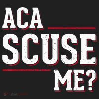 Aca Scuse Me Funny Quote Golf Towel thumb 3