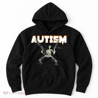 Autism Skeleton Meme Hoodie