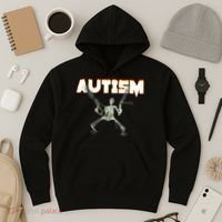 Autism Skeleton Meme Hoodie thumb 3