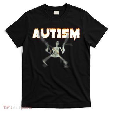 Autism Skeleton Meme T-Shirt