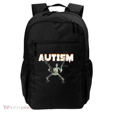 Autism Skeleton Meme Backpack