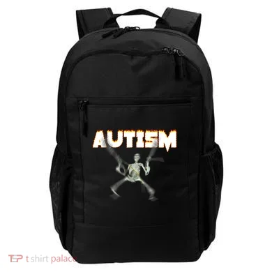 Autism Skeleton Meme Backpack