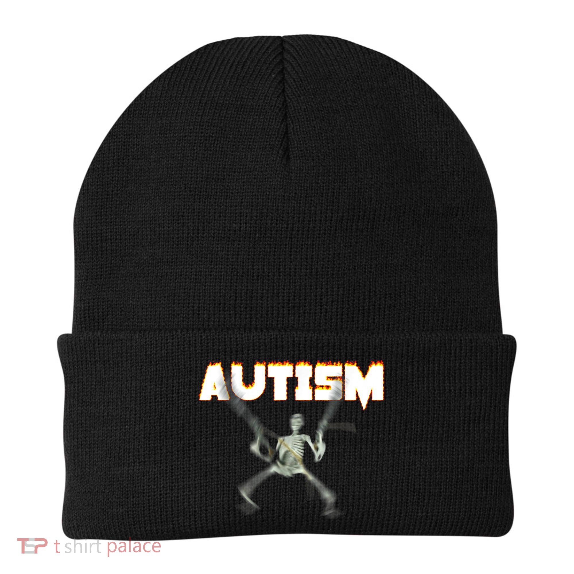 Autism Skeleton Meme Beanie