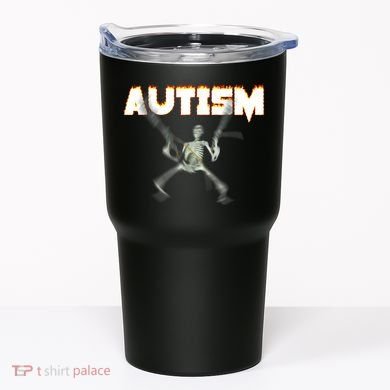 Autism Skeleton Meme Tumbler