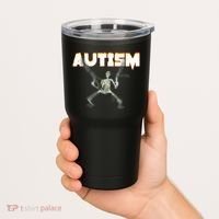 Autism Skeleton Meme Tumbler thumb 2