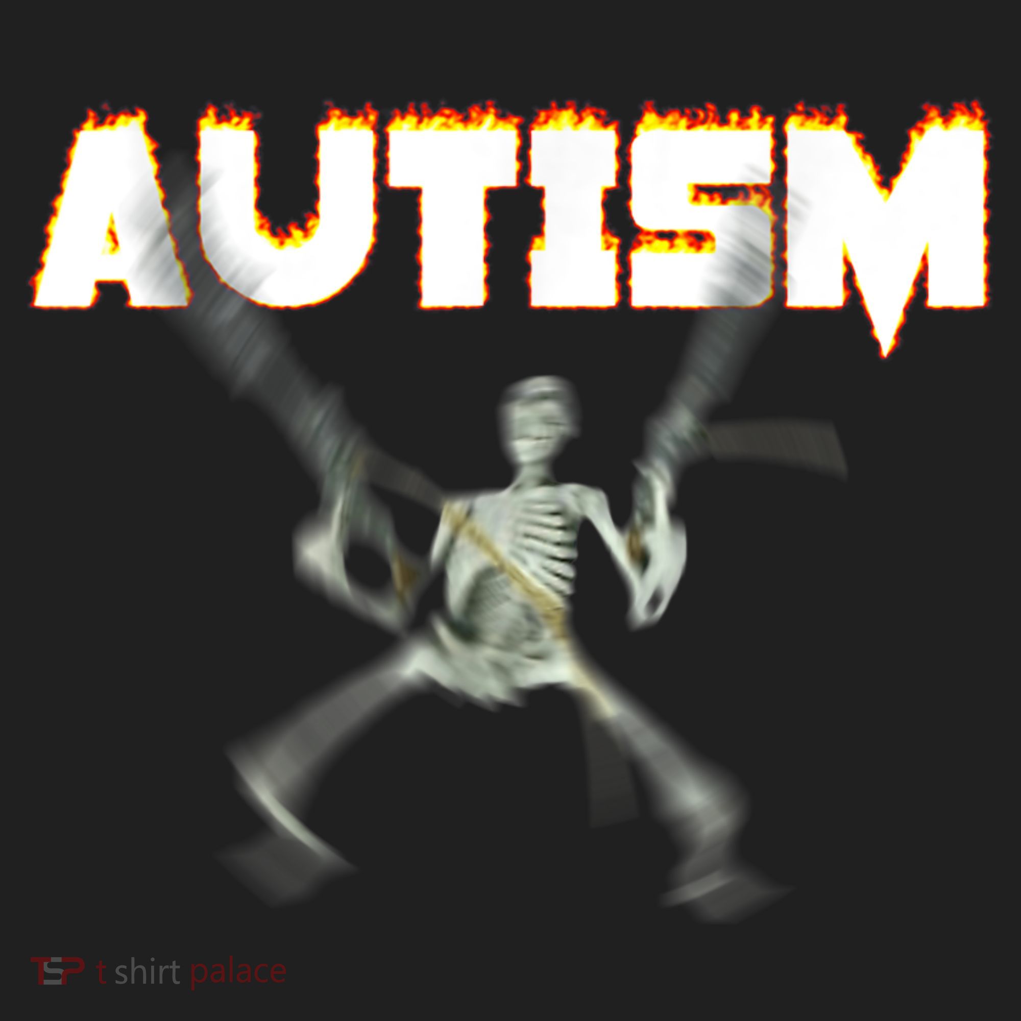 Autism Skeleton Meme Tumbler