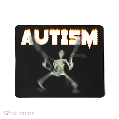 Autism Skeleton Meme Mousepad