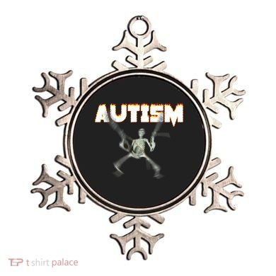 Autism Skeleton Meme Ornament