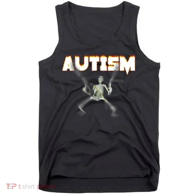 Autism Skeleton Meme Tank Top