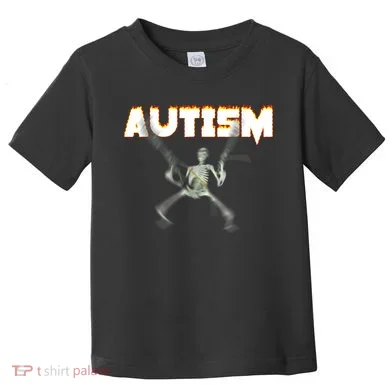 Autism Skeleton Meme Toddler T-Shirt