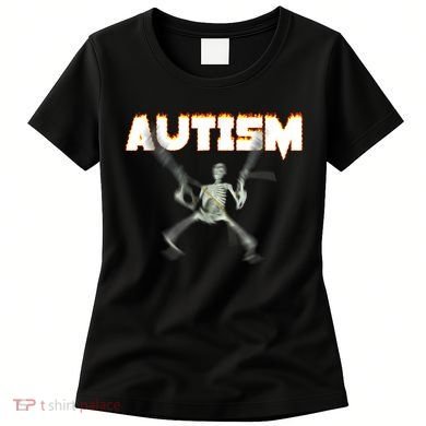 Autism Skeleton Meme Women's T-Shirt