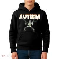 Autism Skeleton Meme Kids Hoodie thumb 4