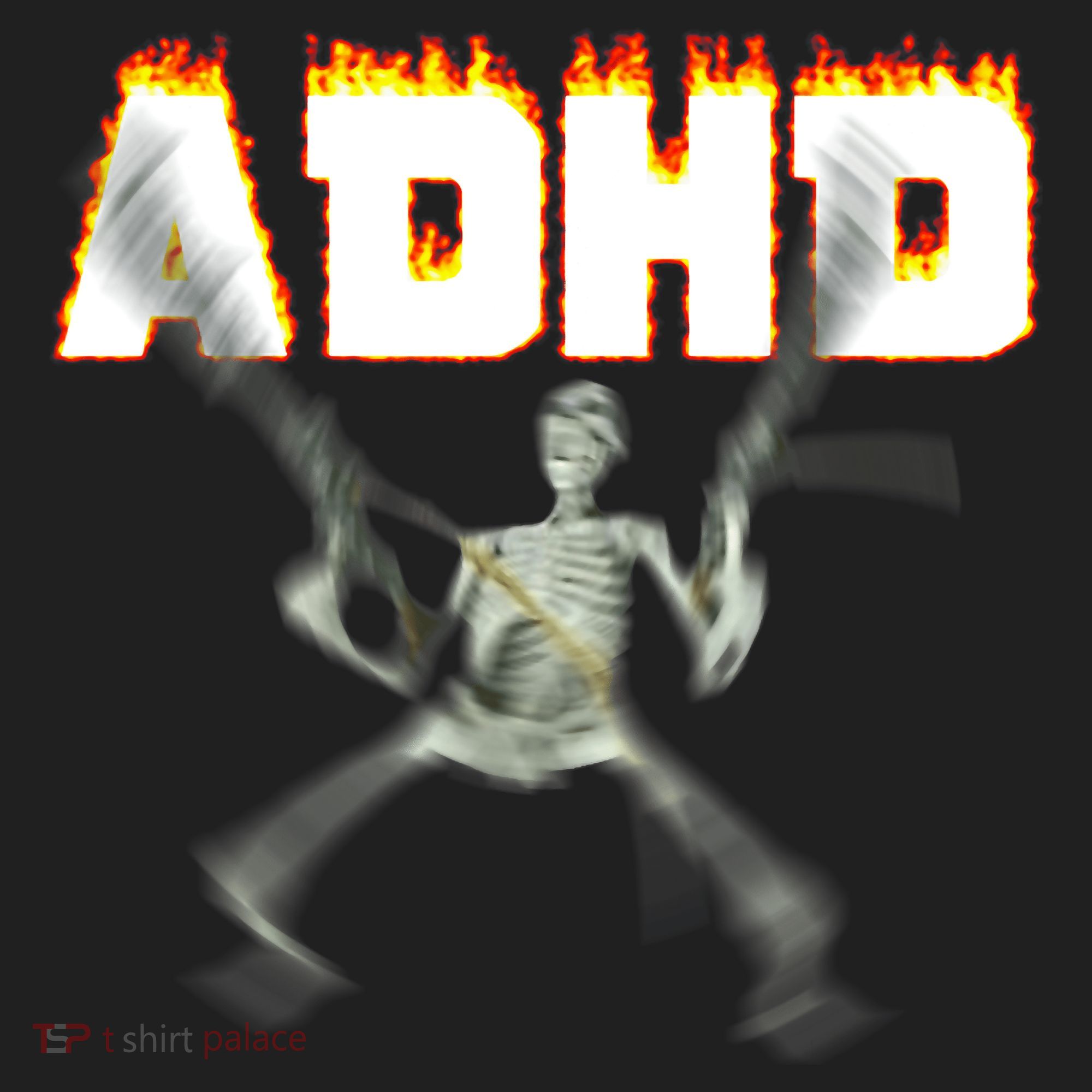 ADHD Skeleton Meme Women's Sweatshirt
