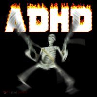 ADHD Skeleton Meme Pajama Set thumb 2