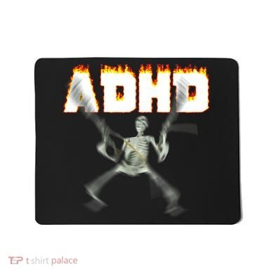 ADHD Skeleton Meme Mousepad