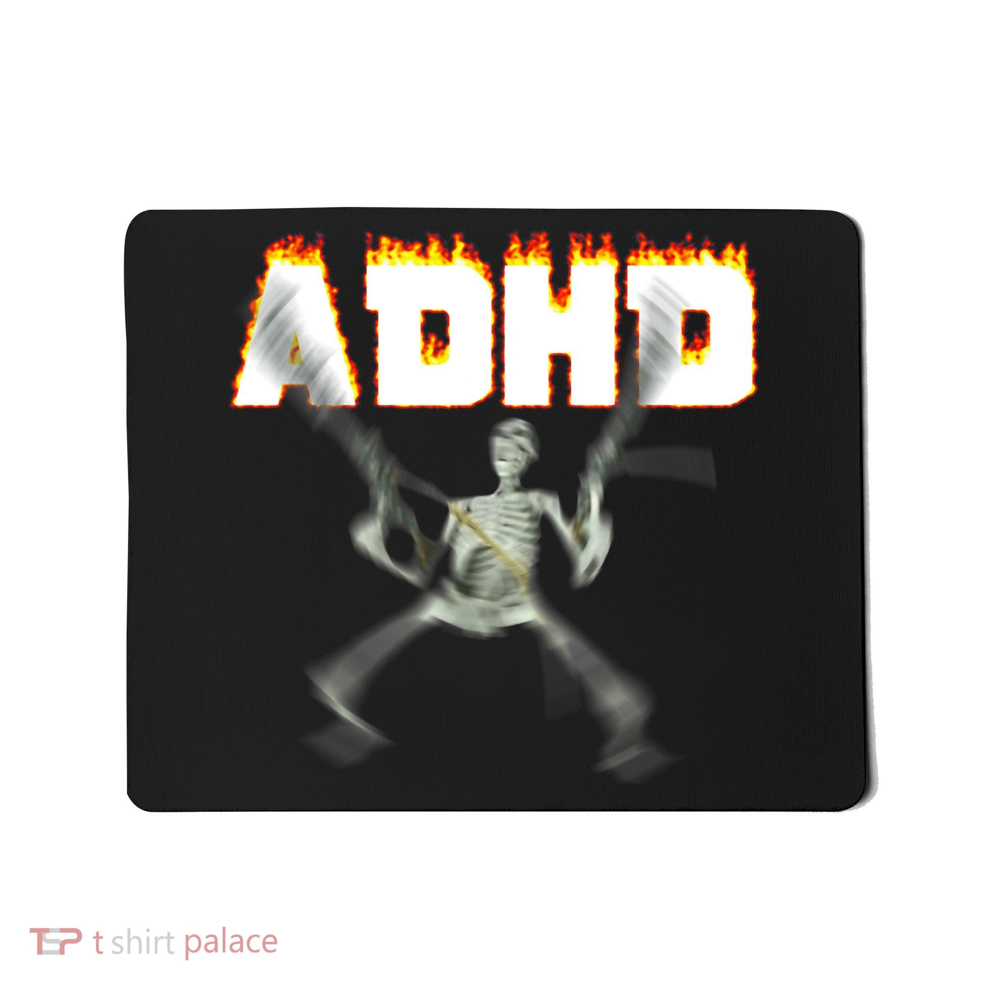 ADHD Skeleton Meme Mousepad