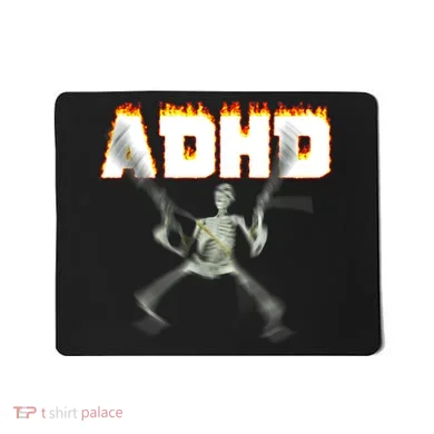 ADHD Skeleton Meme Mousepad