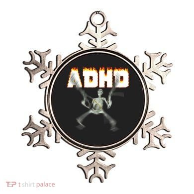 ADHD Skeleton Meme Ornament