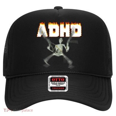 ADHD Skeleton Meme Hat