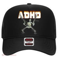 ADHD Skeleton Meme Hat thumb 0