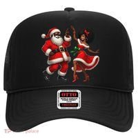 African Santa Mrs Claus Dancing African American Christmas Hat thumb 0