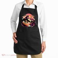 Abstract Swiss Mountains With Wild Nature Apron thumb 2